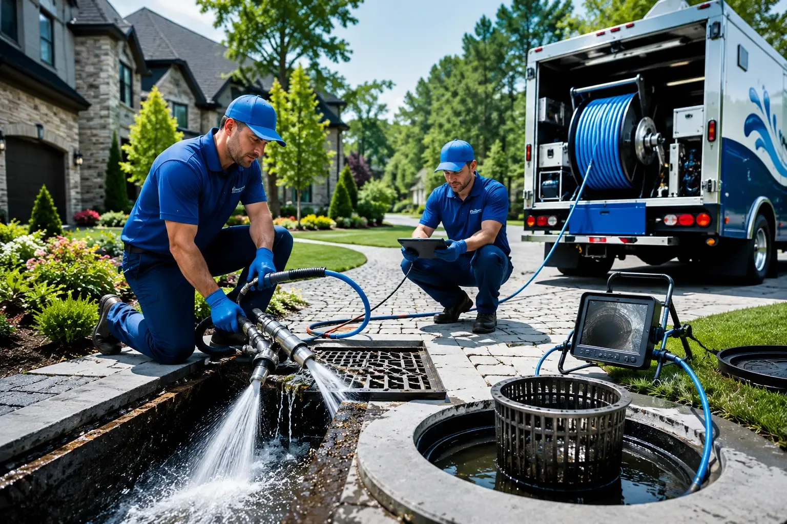 Local outdoor drain cleaning professionals in De Kalb, TX