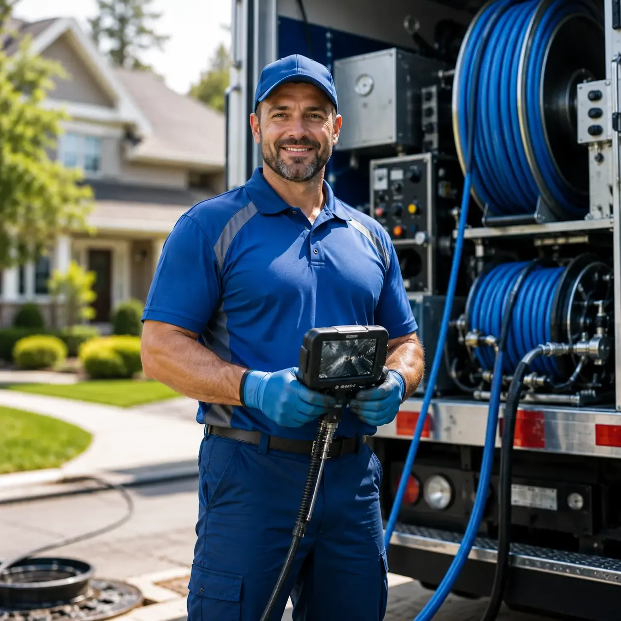 Local outdoor drain cleaning specialists in De Kalb, TX